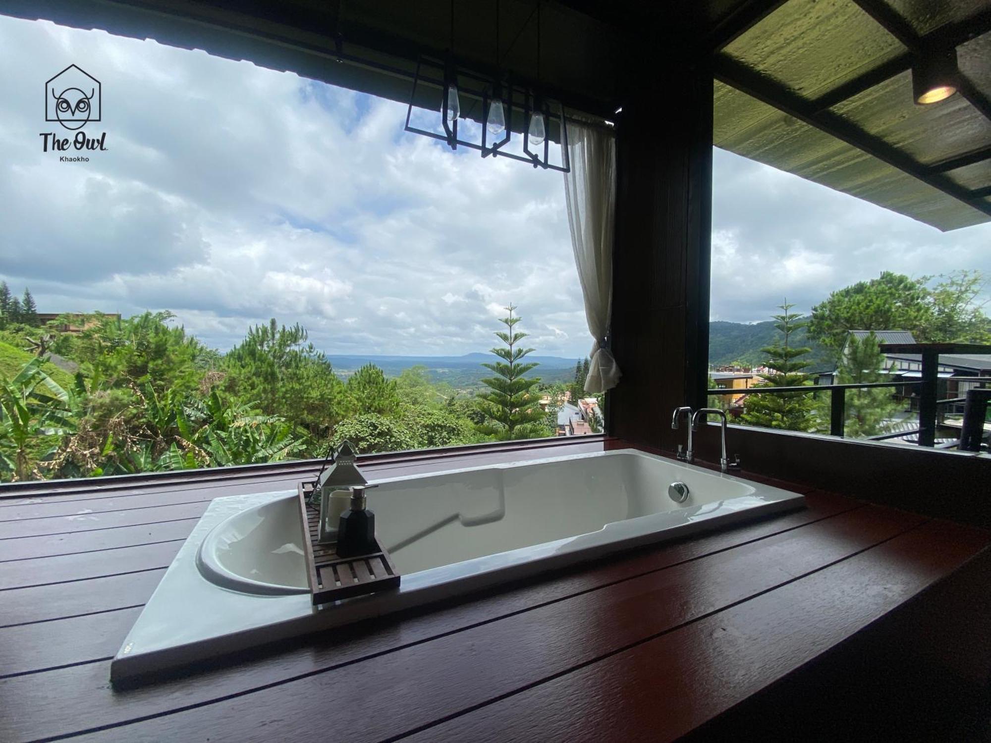 Bed and Breakfast The Owl Khaokho Khao Kho Exteriér fotografie